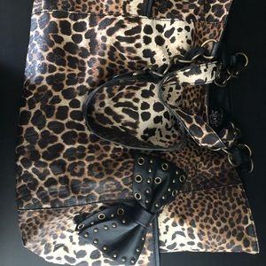Jessica Simpson Cheetah Purse with Bow